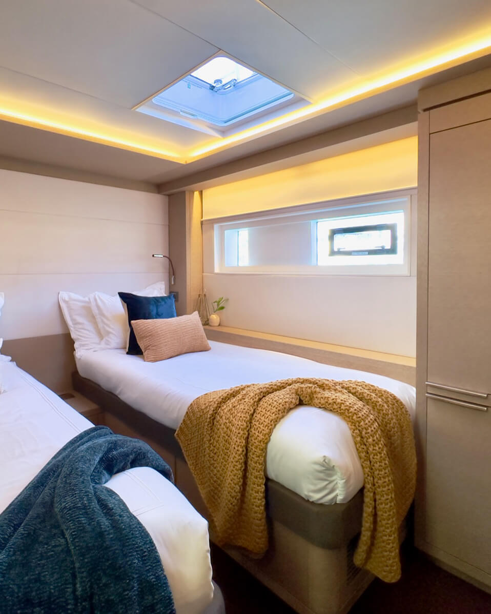 yacht bedroom interior